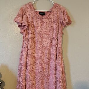 Lane Bryant Lace Midi Dress